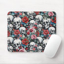 Suche nach schädel und rosen mousepads Schwarz