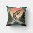 Suche nach forellen kissen Vintage