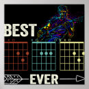 Suche nach vintage gitarre poster Gitarrist