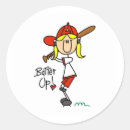Suche nach softball aufkleber Mädchen