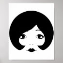 Suche nach retro 60er poster Schwarz weiß