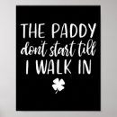 Suche nach paddy poster Glück der iren