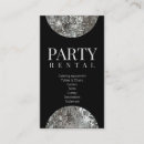 Suche nach disco party visitenkarten Diskoball
