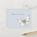 Suche nach blaue schmetterlinge postkarten Inspirierend