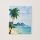 Suche nach palmen puzzle Strand