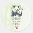 Suche nach panda liebe aufkleber Aquarell