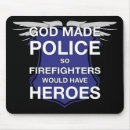 Suche nach feuerwehrmänner mousepads Polizei