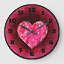 Suche nach rosa herz wanduhren Liebe