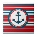 Suche nach anker und seil fliesen Ozean