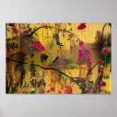 Suche nach orientalische malerei poster Blume