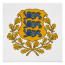 Suche nach estland poster Wappen