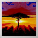 Suche nach african safari poster Sonnenuntergang