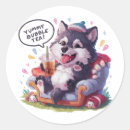 Suche nach cartoon wolf aufkleber Tier
