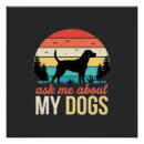Suche nach retro hunde poster Weimaranerhund