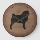 Suche nach mops wanduhren Hund