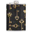 Suche nach nahtloses muster flachmänner Gold