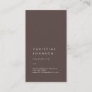 Suche nach dunkelbraun visitenkarten Elegant