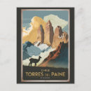 Suche nach chilenen postkarten Torres del paine nationalpark