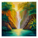 Suche nach wasserfall poster Sonnenuntergang