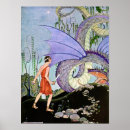 Suche nach vintager drache poster Illustration