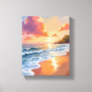 Suche nach goldener sonnenuntergang leinwandbilder Meer