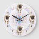 Suche nach pug wanduhren Cute