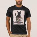 Suche nach schwarze katzen tshirts Niedliche haustiere