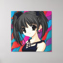 Suche nach kawaii cartoon leinwandbilder Mädchen