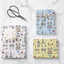 Suche nach sehenswürdigkeiten geschenkpapier Eiffelturm
