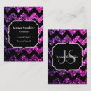 Suche nach rosa zickzack visitenkarten Monogramm