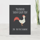 Suche nach lustig huhn karten Humor