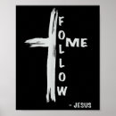 Suche nach mir zu folgen poster Jesus