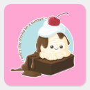 Suche nach brownie aufkleber Dessert