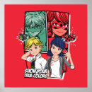 Suche nach comic mädchen poster Ladybug
