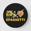 Suche nach spaghetti poster wanduhren Nahrung