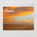 Suche nach horizont über wasser postkarten Hawaii