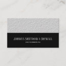 Suche nach drywall visitenkarten Gestein