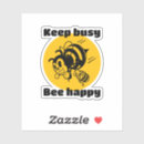 Suche nach freundliche biene aufkleber Motivierend