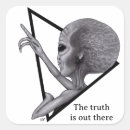 Suche nach aliens aufkleber Science fiction