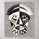 Suche nach afrikanische masken poster Tribal