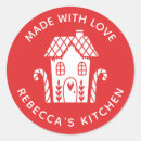 Suche nach lebkuchenhaus aufkleber Backen