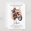 Suche nach biker einladungen Motocross geburtstagseinladung