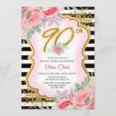 Suche nach schwarzweiss geburtstag einladungen Für sie