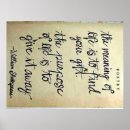 Suche nach bedeutung poster Leben