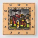 Suche nach vintager traktor poster wanduhren Jede person