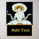 Suche nach frauen und wein poster Vintag