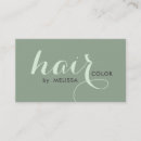 Suche nach grüner text visitenkarten Modern