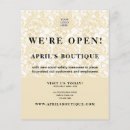 Suche nach wir sind offen flyer Moderne geschäftsvorlage