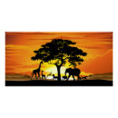 Suche nach afrikanisches tier poster Savanne
