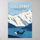 Suche nach glacier nationalpark poster Gletscherbucht